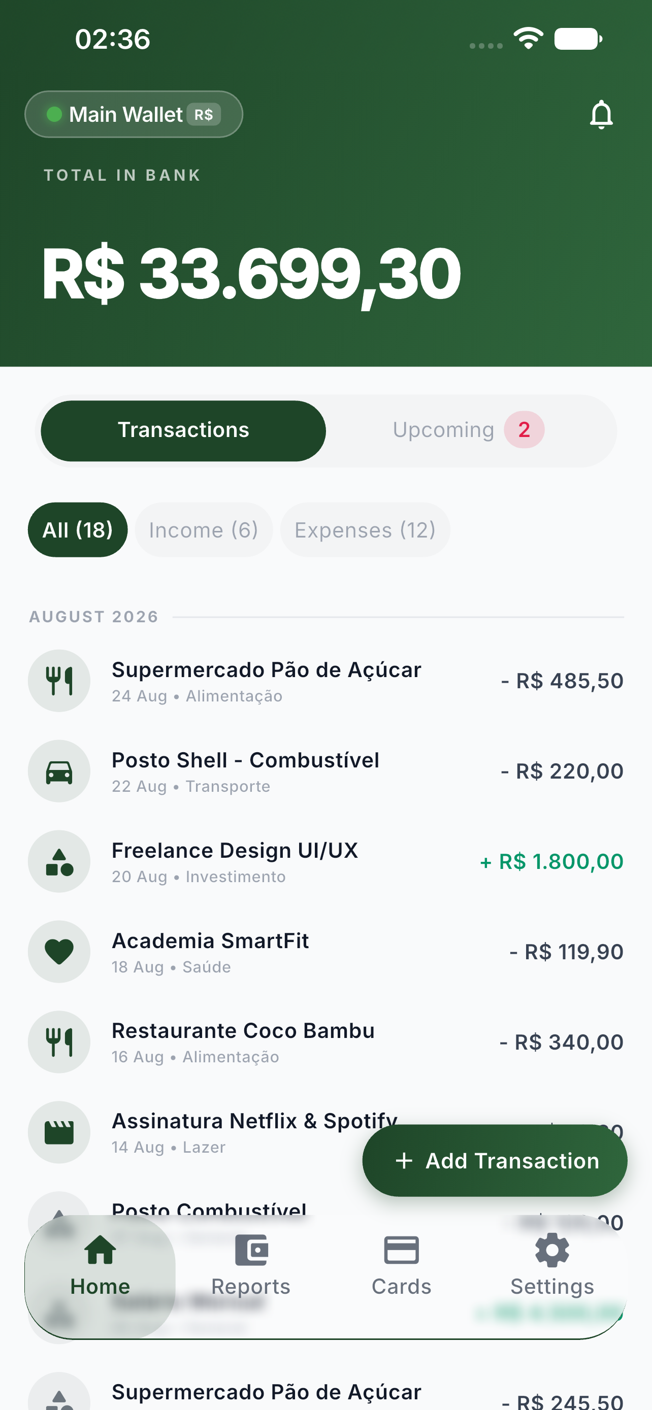 Coinky App Dashboard